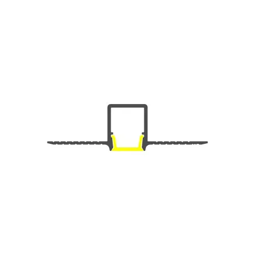 0.39" Trimless Led Channel For Plasterboard – Hide10 Profile 1