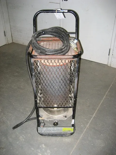 125,000 Btu Upright Propane Radiant Heater 1