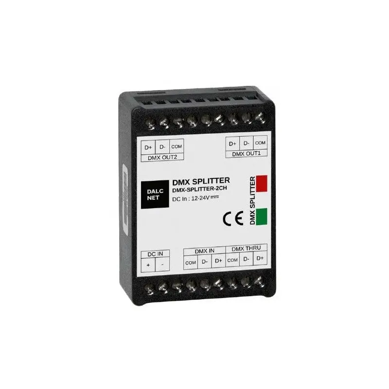 2-Channel Dmx Bus Splitter With Rdm Support 1