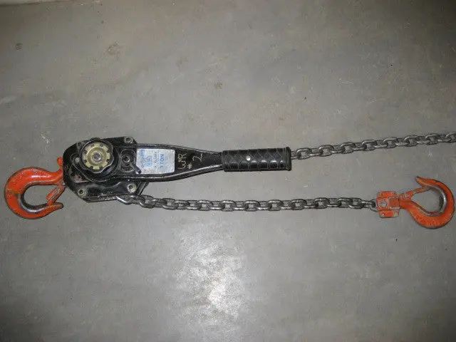 3-Ton Manual Chain Puller – Ratchet Lever Hoist 1