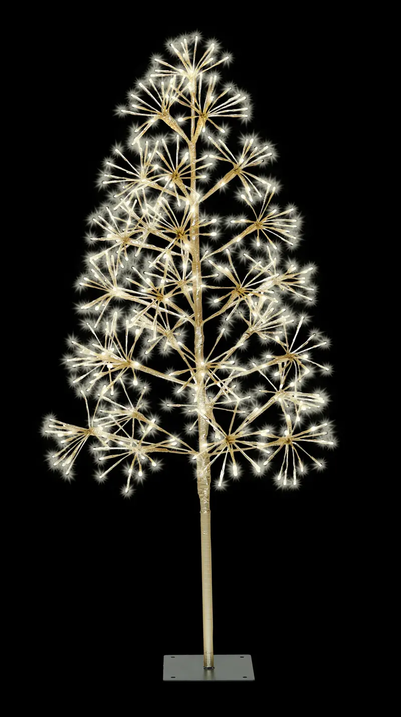 4-Foot Warm White Starburst Led Holiday Tree 1