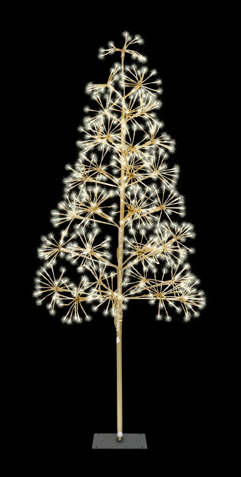 5-Foot Warm White Starburst Led Tree – Soft Glow Holiday Centerpiece 1
