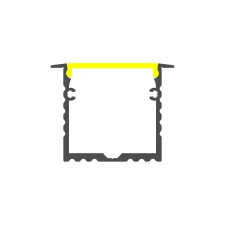 Adjustable Recessed Led Channel – Rpla (Profile Only) 1