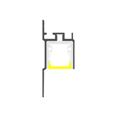 Alu-Cove1 Plaster-In Wall Wash Led Channel 1