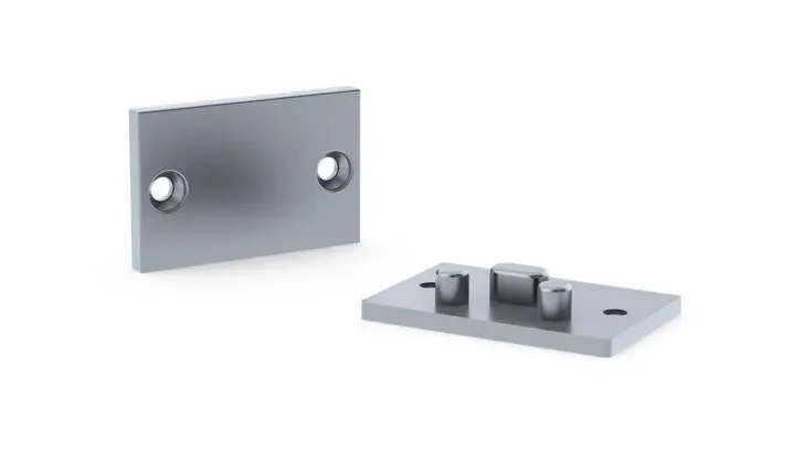 Alu-Epoxy Resin-Fill Led Profile End Cap – Sealed Enclosure 1