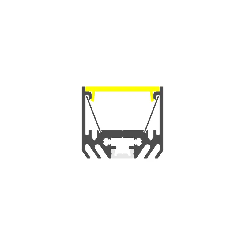 Alu-Epoxy2 Surface-Mount Led Channel – Epoxy-Coated Aluminum Housing 1