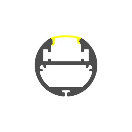 Alu-Round 38Mm Linear Led Pendant Fixture 1