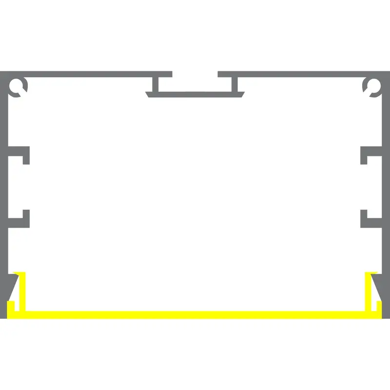 Bruselas Large-Scale Linear Pendant Light – High-Capacity Architectural Channel 1
