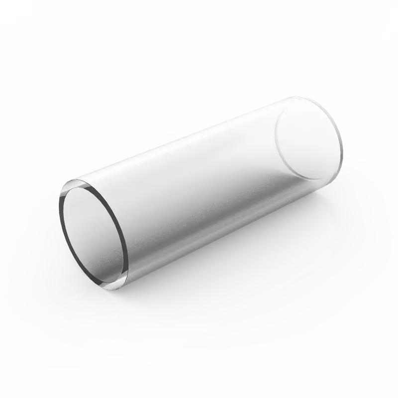 Clear Straight Joint For 1.2-Inch Round Led Profiles 1