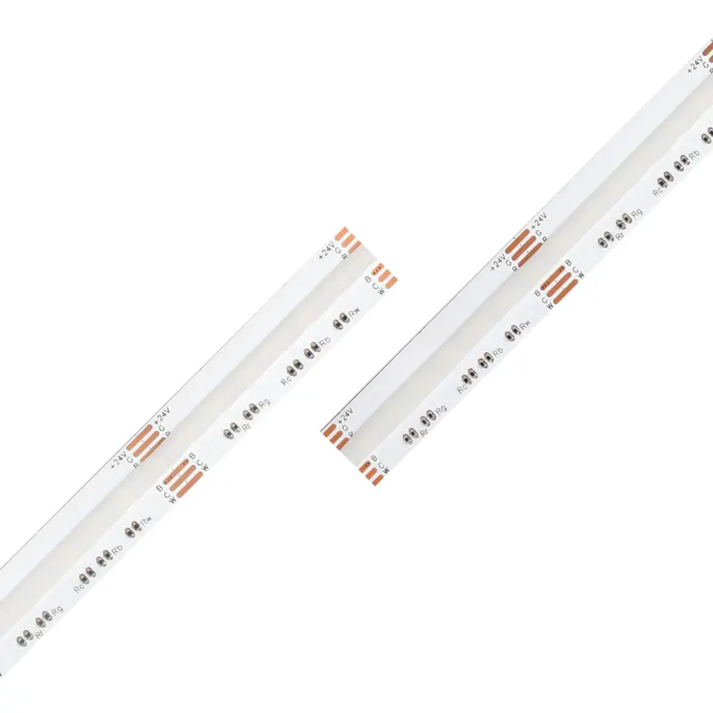 Enoled Unicolor Ip20 Rgb+Cct Cob Led Strip (24V, High Cri) 1
