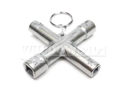 Four-Way Adjustable Water Key For Plumbing And Irrigation 1