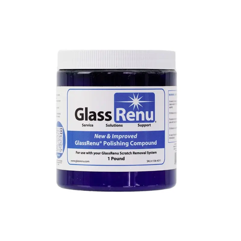 Glassrenu Polishing Compound – Fine-Grit Restoration Formula 1