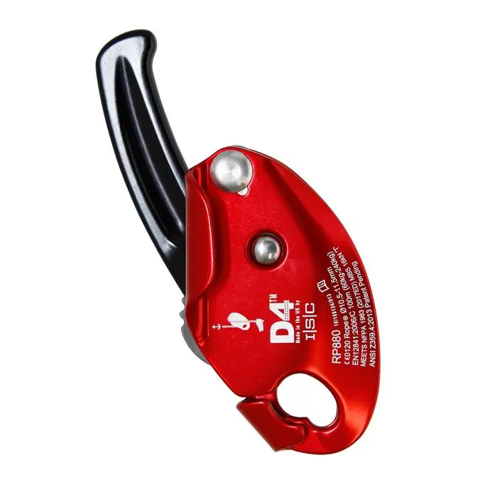 Isc D4 Heavy-Duty Industrial Descender – Red Finish 1