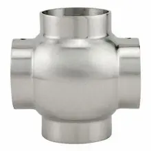 Metal Elbow Fitting For 1.5-Inch Round Lighting Profiles 1