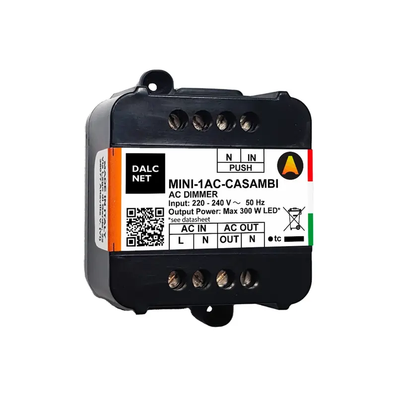 Mini-1Ac-Casambi Compact Ac Dimmer With Casambi Bluetooth 1