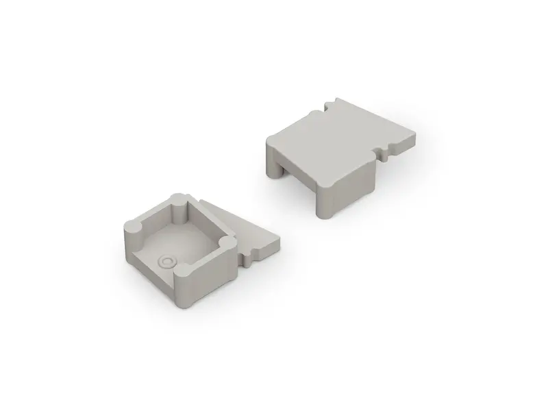 Omni10 Profile End Cap – Seamless Termination Kit 1
