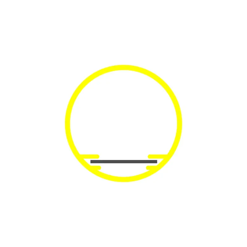 Oslo Round Methacrylate Diffuser Tube – Uniform Light Distribution For Circular Fixtures 1