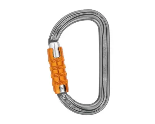 Petzl Am'D Triact-Lock Aluminum Carabiner – High-Strength 28 Kn 1