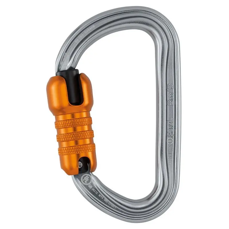 Petzl Bm'D Steel Locking Carabiner – Heavy-Duty Professional Model 1