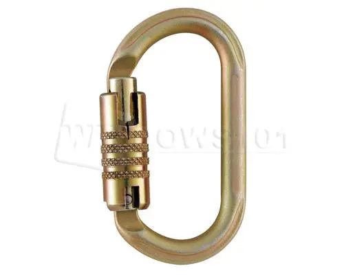 Petzl Oxan Triact-Lock Steel Carabiner – Nfpa/Ansi/Csa Certified, 27 Kn 1