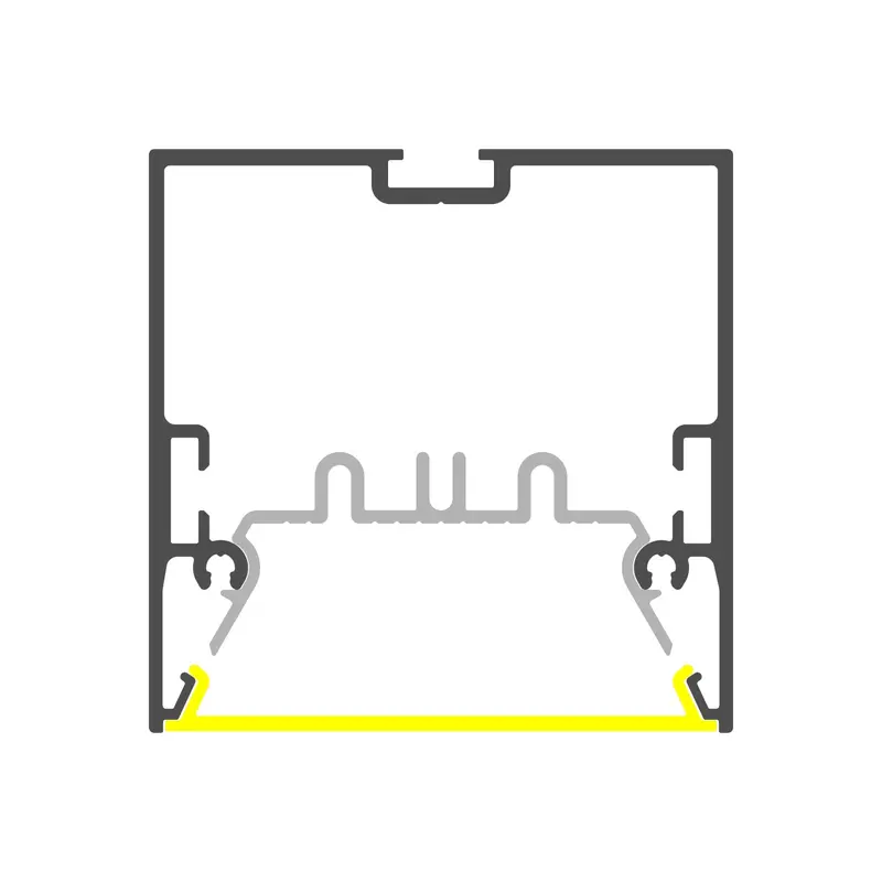 Phil.V2 Dual-Mode Led Channel – 2" Suspended Or Surface-Mount Linear Housing 1