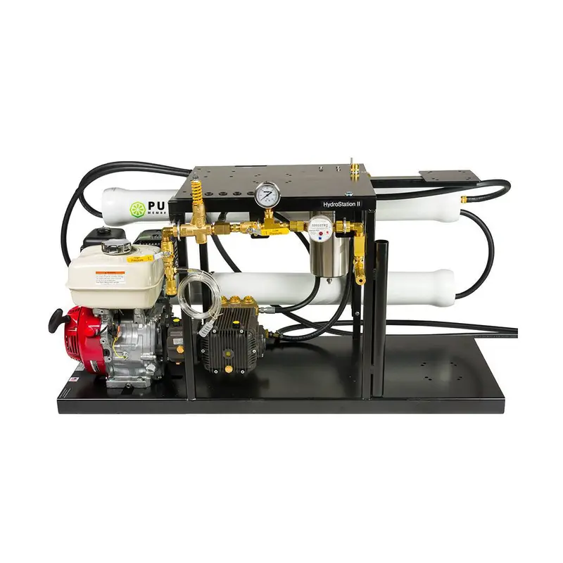 Pulex Hydro Station Dual Ro System With Gasoline Engine Drive 1