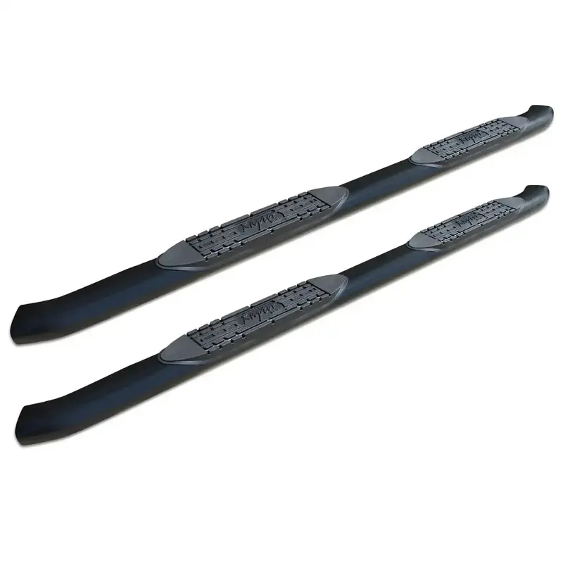Raptor Series 1507-0217B Oe-Style Curved Oval Running Boards – Black E-Coated Alloy Steel For Nissan Titan (2004–2024) & Titan Xd (2017–2019) 1