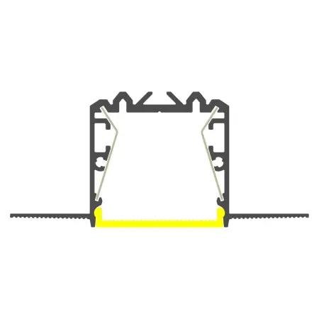 Rpl35Us Trimless Plaster-In Led Channel – 1.38" Width 1