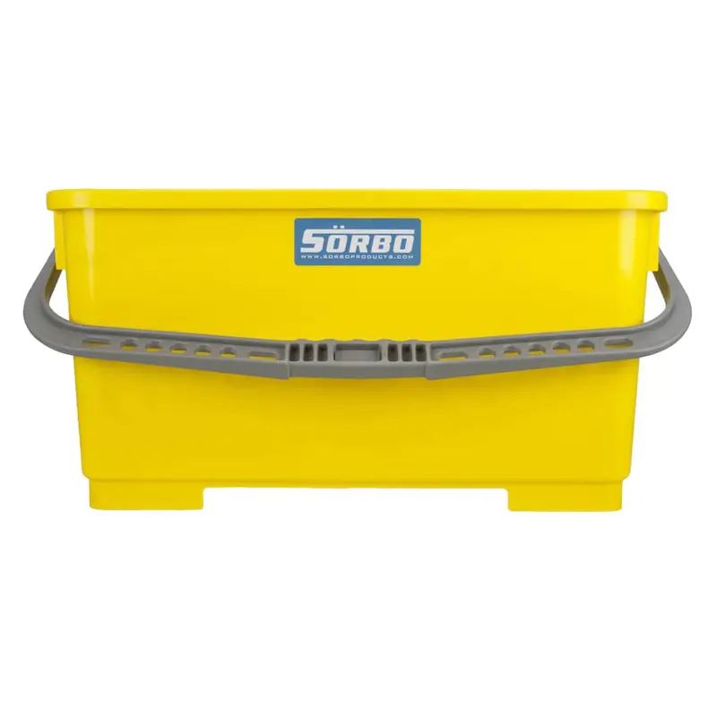 Sörbo 18-Inch Bucket With Integrated Clips For Leif Cart Squeegee & Washer 1