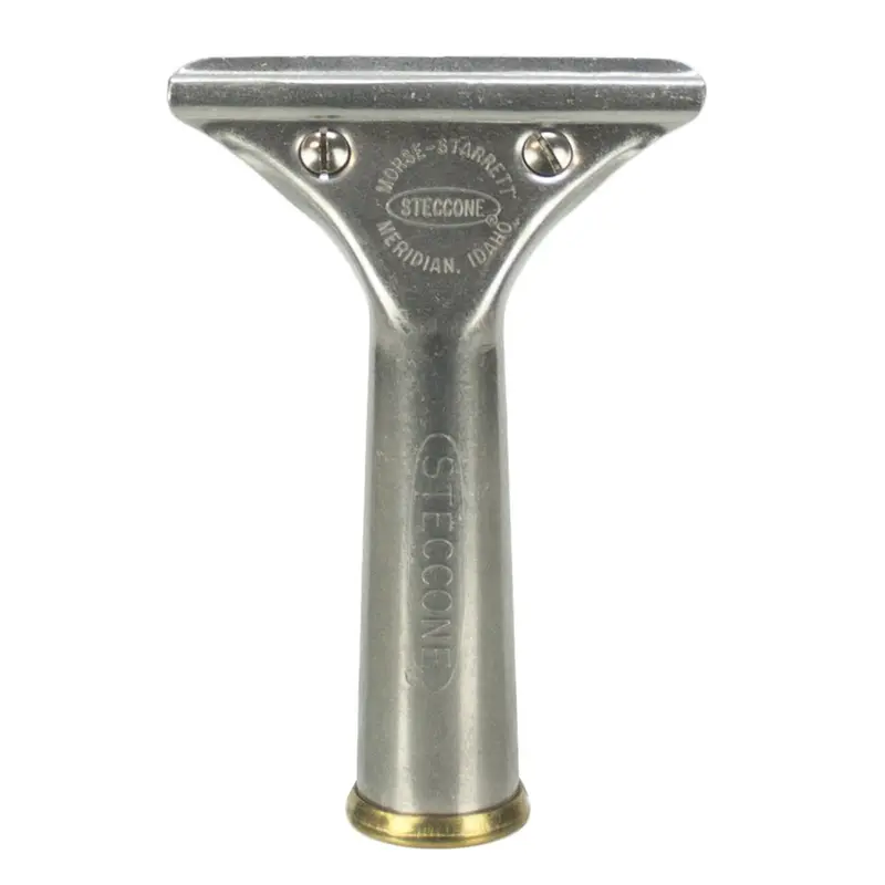 Steccone Reg-Clip Aluminum Squeegee Handle – Adjustable Grip Model 1