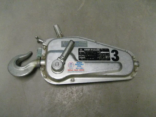 T-7 Tirfor Winch With 5/16" × 50' Steel Cable 1