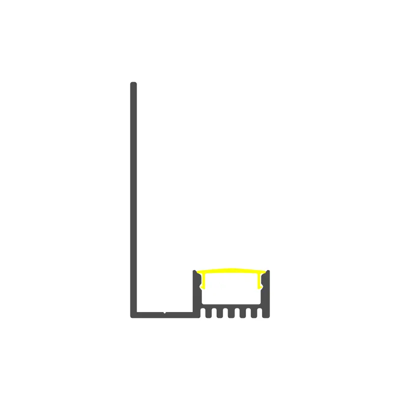 Tallin Drywall-Integrated Perimeter Led Channel For Recessed Ambient Lighting 1