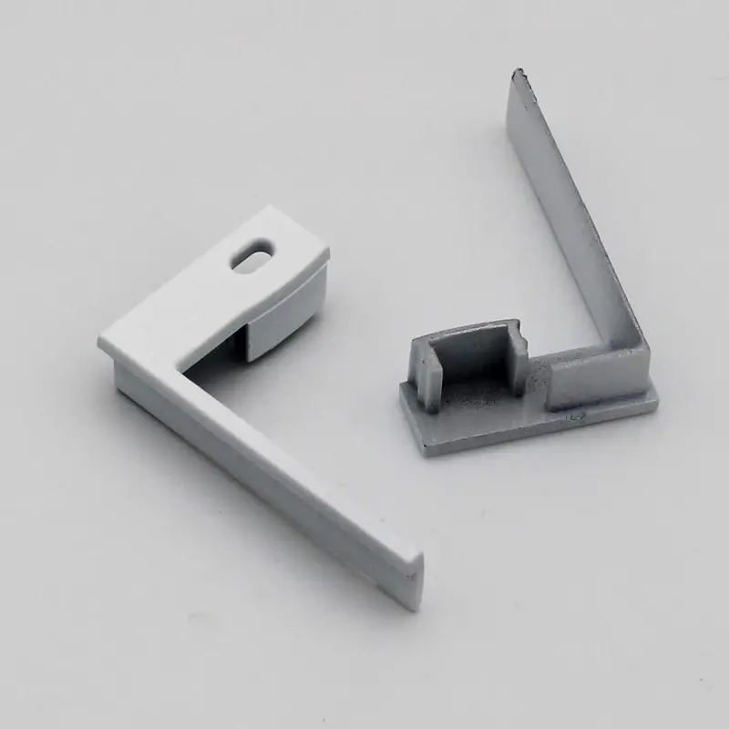 Tallin Linear Led Profile End Cap – Snap-Fit Aluminum Closure 1