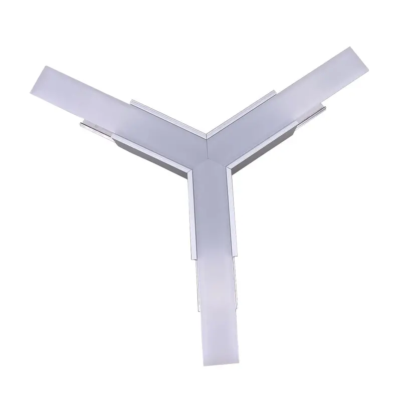 Three-Arm Y-Shaped Connector For Linea20 Led Profile 1