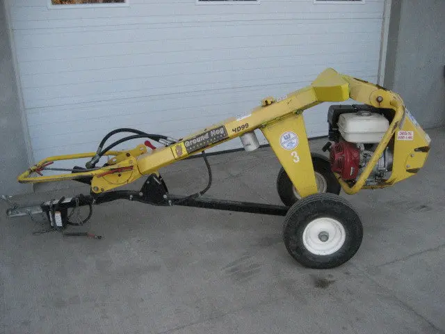 Tow-Behind Hydraulic Auger – 6", 8", Or 12" Bit Options 1