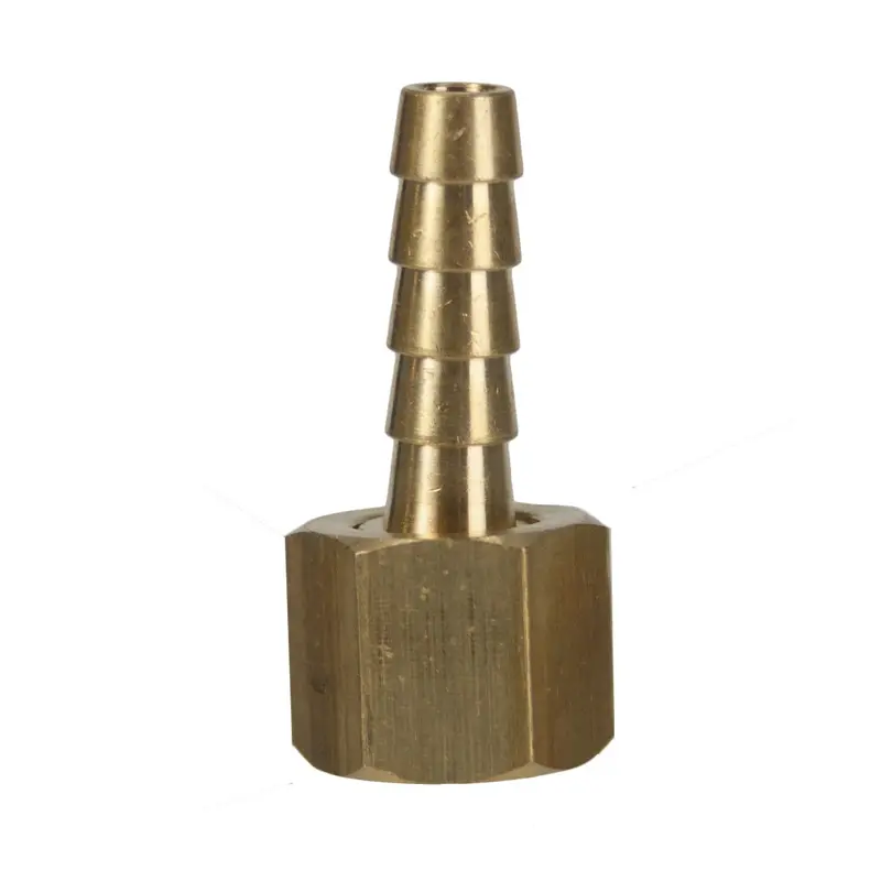 Tucker Brass Hose Insert With Female Swivel Fitting 1