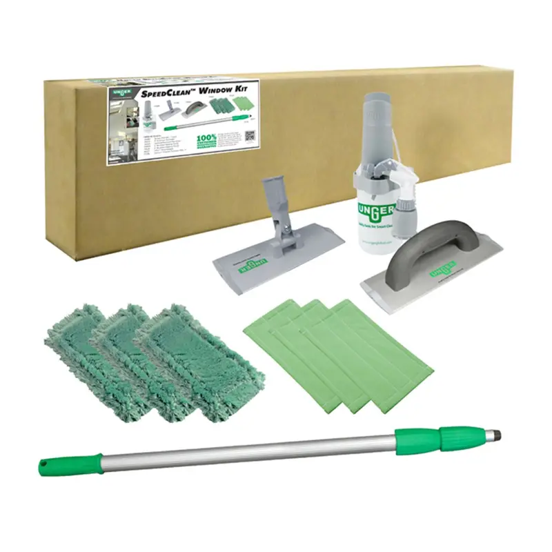 Unger Speedclean Deluxe Window Cleaning Kit 1