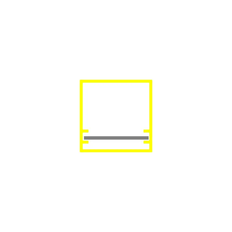 Visby Square Polycarbonate Led Diffuser Tube 1