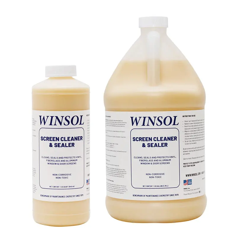 Winsol Screen Cleaner – Streak-Free Formula For Mesh And Fiberglass Screens 1