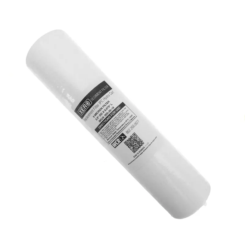 Xero 10-Inch Sediment Filter – 5-Micron Filtration Capacity 1