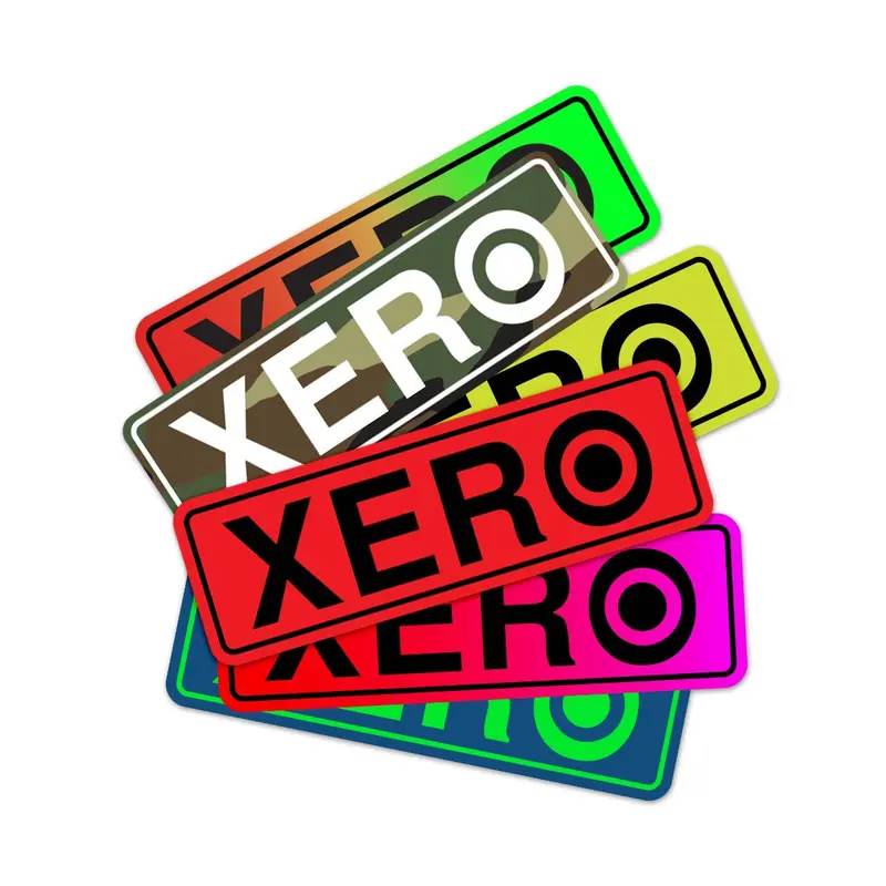 Xero Classic Branding Sticker Pack – Durable Vinyl Decals 1