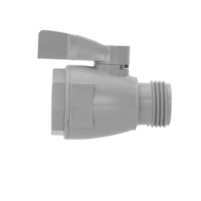 Xero Durable Plastic Two-Way Ball Valve For Ro/Di Plumbing 1