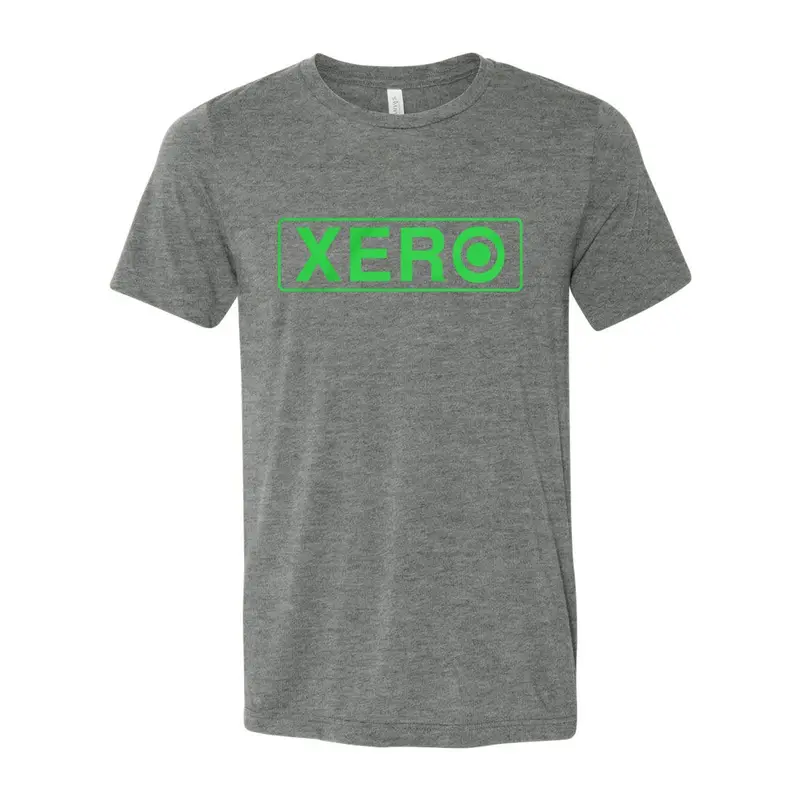 Xero Graphite Gray Crewneck T-Shirt 1