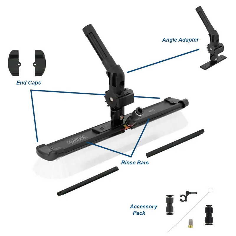 Xero Lite Brush Head And Hardware Replacement Set 1