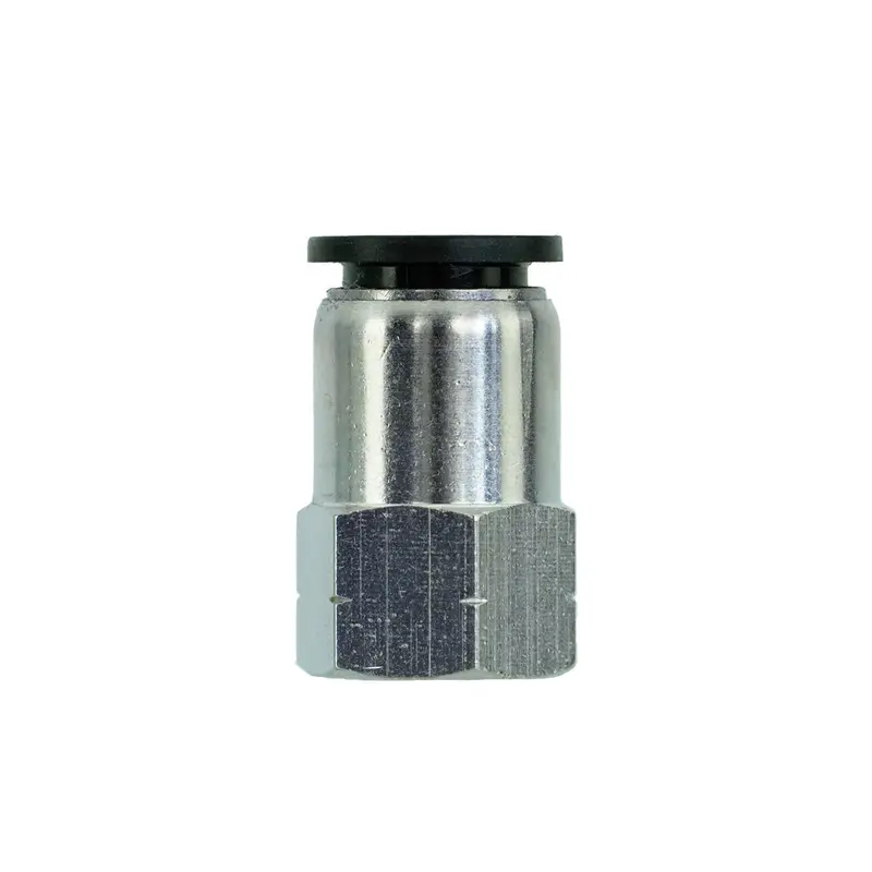 Xero Ptc Straight Connector: 1/2" Od To 1/4" Npt Female 1
