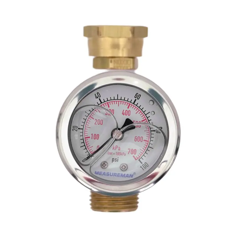 Xero Spigot-Mounted Pressure Gauge For Water Systems 1