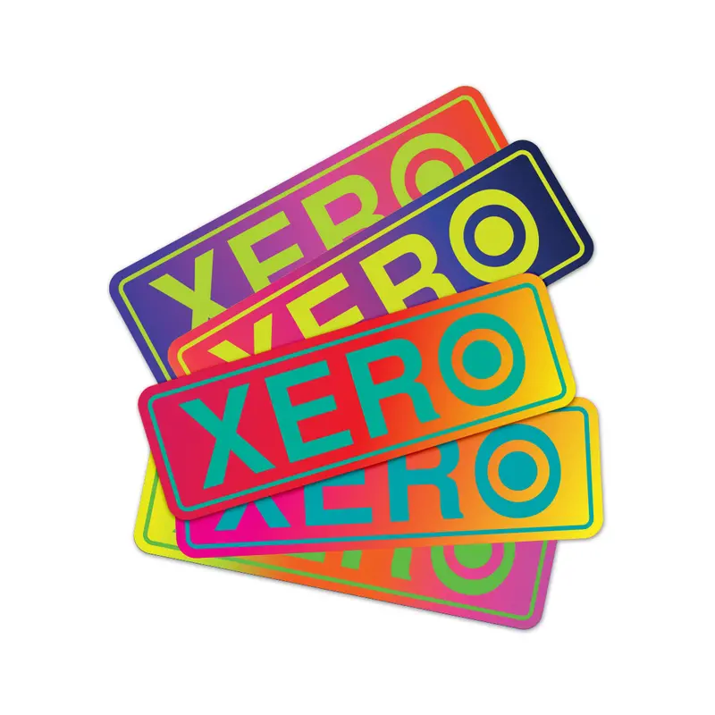 Xero Sunset Strip Vinyl Decal Set – Limited Edition 1