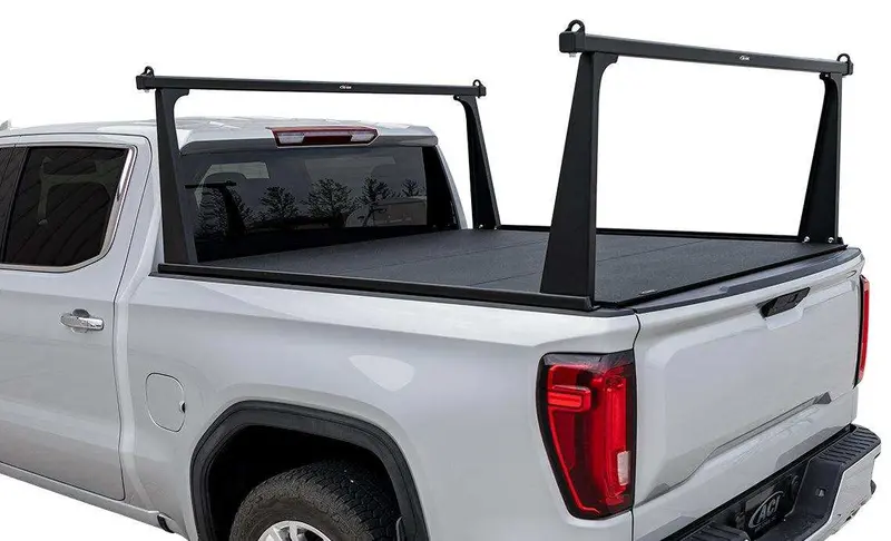 Adarac Aluminum Pro Series Truck Bed Rack – Model F2010082, Fits 2019–2021 Ford Ranger (6-Foot Bed) 1