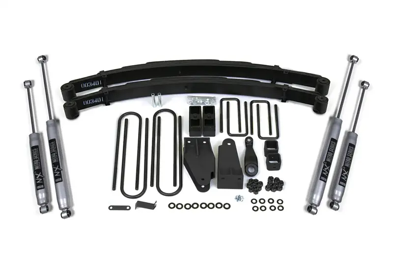Bds Suspension 307H 4-Inch Lift Kit For 1987–1996 Ford F-250 Ttb 4Wd 1