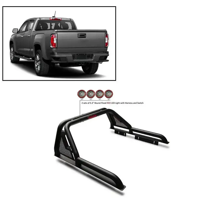 Black Horse Off Road Glrb-03B-Plfr Gladiator Roll Bar Kit With Powder-Coated Finish 1